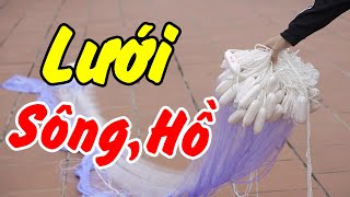 Video số 168 | Hàng Thửa Theo Yêu Cầu - Đánh Sông Hồ || Cao 4m x 100m x 4cm sợi 0.12 Phao Quả Chuối