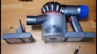 How to replace the battery on your Dyson V7 or V8 cordless vacuum