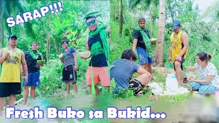 Bukid is life | Fresh Buko from the farm