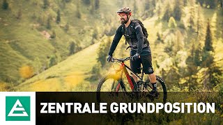 E-MOUNTAINBIKE Fahrtechnik | Zentrale Grundposition