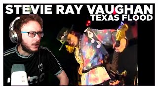 He’s just showing off at this point! Stevie Ray Vaughan - Texas Flood | REACTION