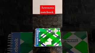 𝐀𝐜𝐜𝐨𝐮𝐧𝐭𝐬 𝐍𝐨𝐭𝐞𝐛𝐨𝐨𝐤 𝐈𝐧 𝐒𝐩𝐢𝐫𝐚𝐥 𝐁𝐲 𝐏𝐀𝐏𝐄𝐑𝐖𝐄𝐋𝐋 #𝐭𝐫𝐞𝐧𝐝𝐢𝐧𝐠 #𝐬𝐡𝐨𝐫𝐭𝐬