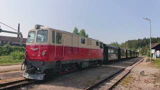 Zugfahrt mit Nostalgiewaggons Gmünd (NÖ) - Alt-Nagelberg (NÖ), Waldviertelbahn