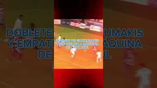 Asi fue el gol de Giakoumakis para empatar el partido vs Pachuca #futbol #cruzazul