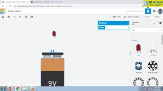 Basic Battery Connection in TinkerCAD - Robotics Workshop