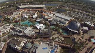 Hot Air Balloon ride view of Disney Springs