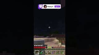 I GOT JUMPSCARED BY A PHANTOM #shorts #minecraft