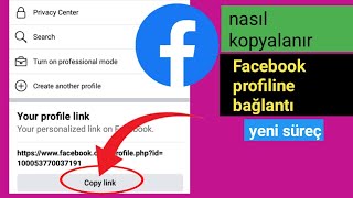 Facebook Profil Bağlantısı Nasıl Kopyalanır? (2023) Yeni Yöntem