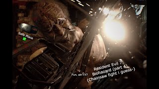 4Част(Resident evil 7) Бием се с бащата