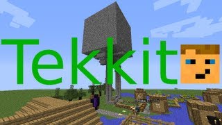 Minecraft: Tekkit Superflat Let's Play Part 2