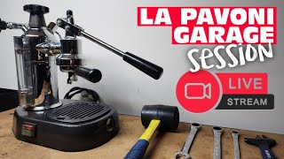 La Pavoni Garage Session | LIVESTREAM | Europiccola Dissasembly & Fault Finding