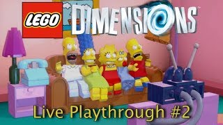 LEGO Dimensions Live Playthrough #2 - Meltdown At Sector 7-G