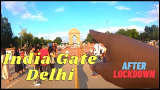 Delhi INDIA Gate After Lockdown| One of the best Place in Delhi