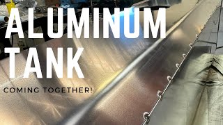 TIG Welding Aluminum Fabrication-Building an aluminum Tank (Fuel Tank)