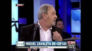 MIGUEL ZAVALETA EN DE 1A5 - 2014