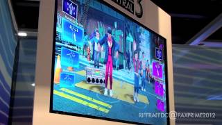 Dance Central 3 "Supersonic" (Medium, Hard) Off-Screen Gameplay Preview at PAX Prime 2012