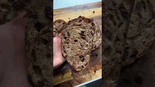 Chocolate Sourdough bread #shorts