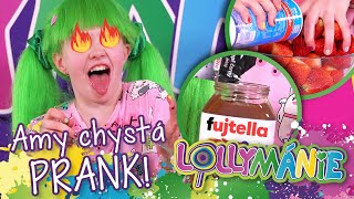 Amy chystá prank na holky...chudák dort😥😂 │ LOLLYMÁNIE