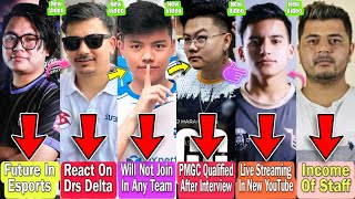 Mafia Ninja On Esports Future | Rigg Qualified PMGC After Interview😱| 4k Dai About Delta | Hait,Arab