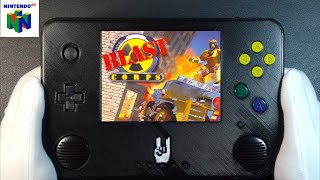 Blast Corps Nintendo 64 Handheld Gameplay