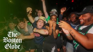 Boston Celtics fans TAKE OVER Causeway Street after NBA Finals win: relive the mayhem, celebrations