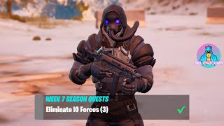 Eliminate IO Forces (3) | Fortnite Week 7 Season Quests