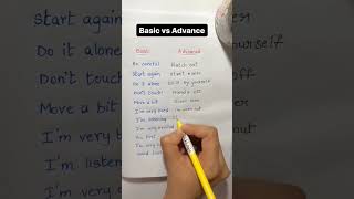 Basic vs Advanced English #royalzenith