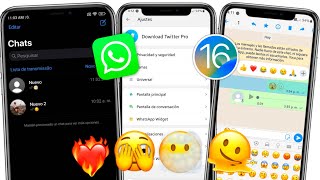 NUEVO WHATSAPP ESTILO IPHONE PARA ANDROID 9.32 CON NUEVOS EMOJIS IOS 16 ACTUALIZADO 2022