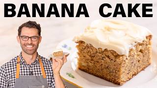 Easy Banana Cake Recipe