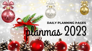 Planmas Day 13- Daily Planning Pages