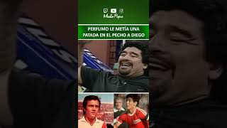 PERFUMO LE METÍA UNA PATADA EN EL PECHO A DIEGO #futbolargentino #maradona #perfumo #eldiego