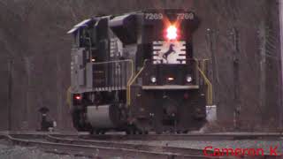 NS 415 Receiving it's Power in Berea, OH - 12/22/20