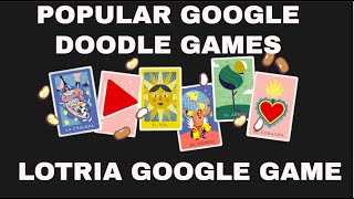 Popular Google Doodle Games How to Play Google Doodle Games Lotería 2019 Play At Home Google Games