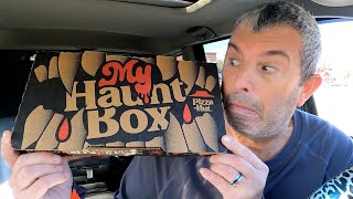 pizza hut NEW my haunt box food review