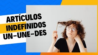 artículos indefinidos en francés