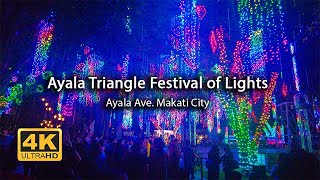 [4K] 2022 CHRISTMAS LIGHTS @ Ayala Triangle's Festival of Lights, Makati City | Island Times