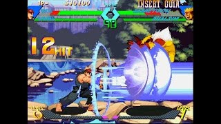 X-MEN vs. Street Fighter (エックスメン vs．ストリートファイター) - 1CC (CPS-2)