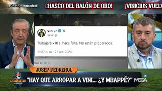 🤔 "El Real Madrid tiene que arropar a Vinicius... ¿y a @KMbappe?"