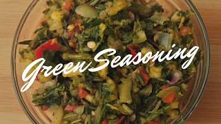 Green Seasoning Recipe