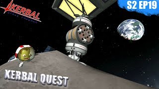 Kerbal Quest S2 - ASTEROID EATING KERBALS! - Kerbal Space Program - Part 19