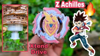 How to make 🔥  Z Achilles Beyblade🔥   cardboard Homemade | Beyblade Burst Turbo