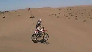 Dirt Bike Sand Dune Jump