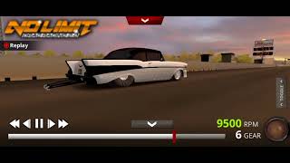 No limit drag racing 2.0 v2.0.1 Nitrous Fed 1955 Chevrolet BelAir @5.519 et