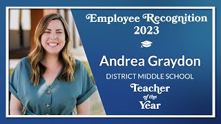 Andrea Graydon - 2023 Employee Recognition