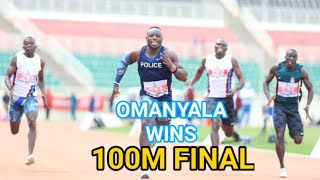 Omanyala wins 100M Men Final at National Athletic Championships 2023