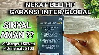 NEKAT!!! UNBOXING REALME GT NEO 3 GARANSI GLOBAL 2023