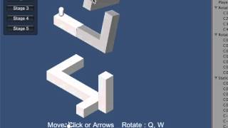 Perspective puzzle game in Unity3d