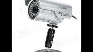 Wanscam JW0011 Outdoor webcam installation