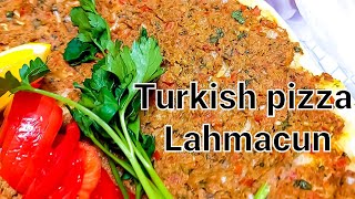 Uy sharoitida turkcha pitsa tayyorlash.Homemade turkish pizza.Домашняя турецкая пицца