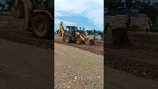 Leveling the area with JCB.#jcb #jcb3dx #jcbvideo #jcbmachine #jcb3dxmachine